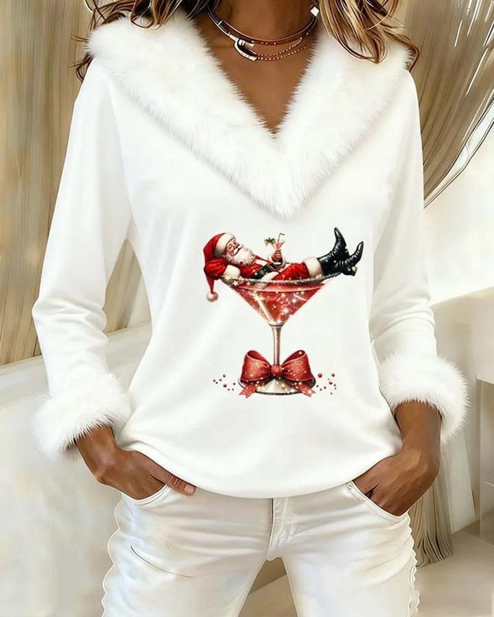 Christmas Shirt for Women | Festive Holiday Graphic Top