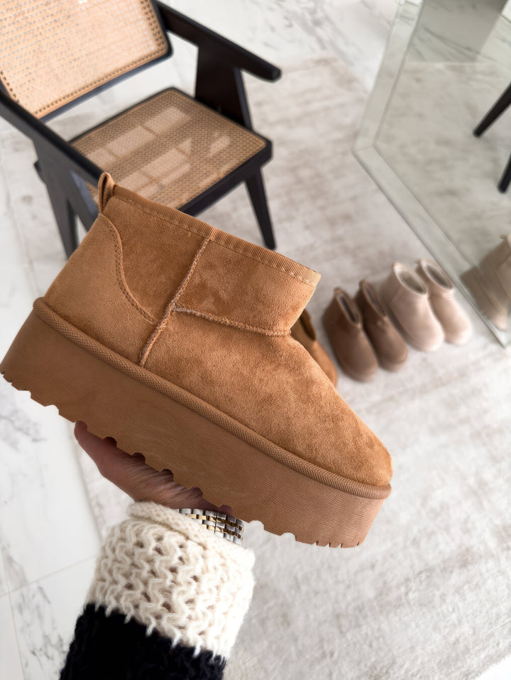 Jenny | Block Heel with Side Zipper Ankle Boots