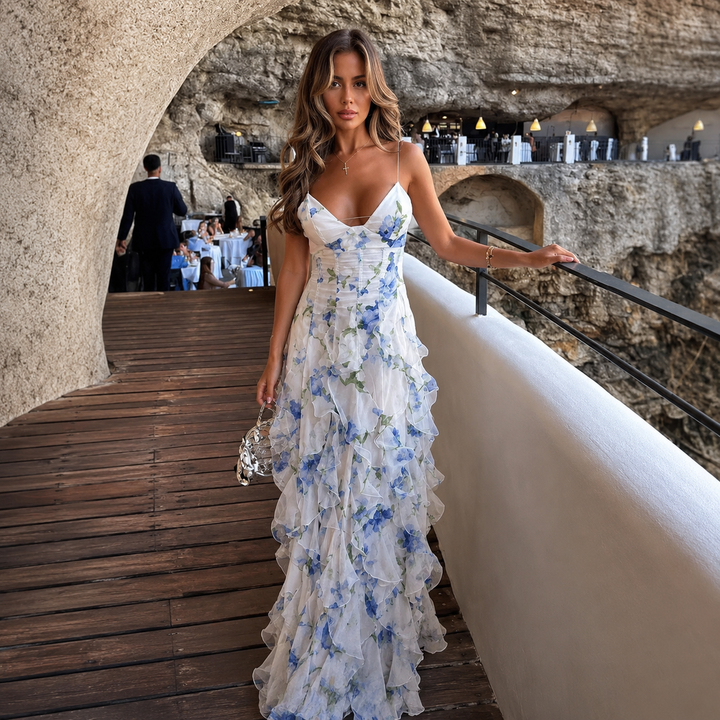 Lindsay | Floral Maxi Dress