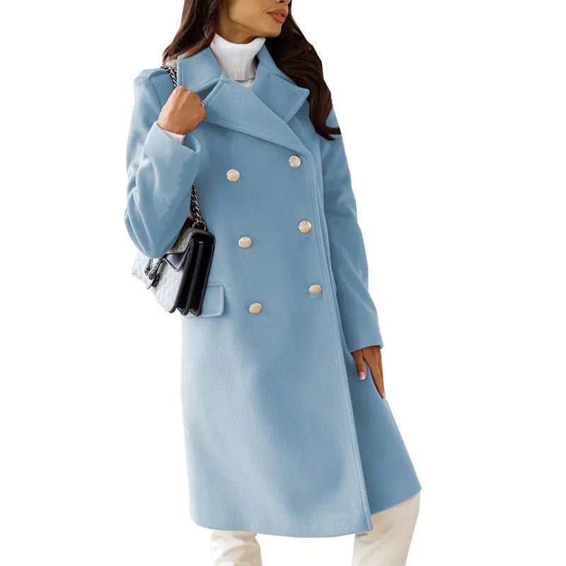 Eliza Long Wool Coat