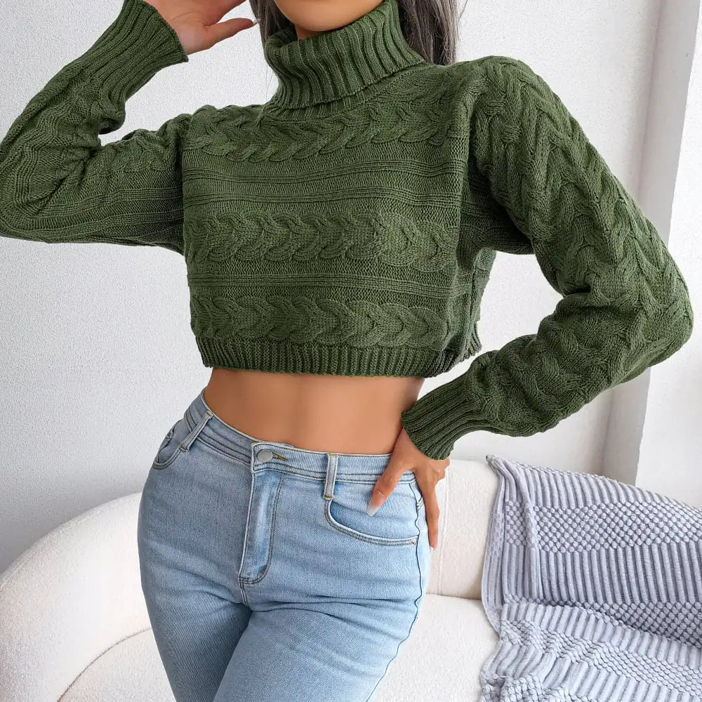 Selena High Neck Sweater