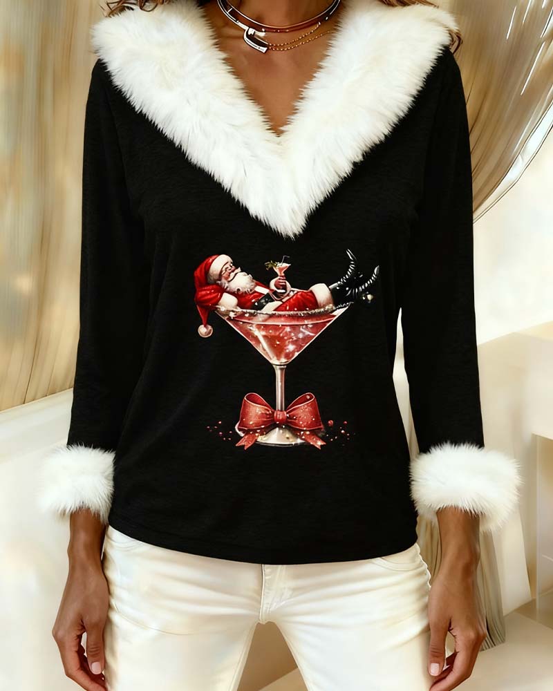 Christmas Shirt for Women | Festive Holiday Graphic Top