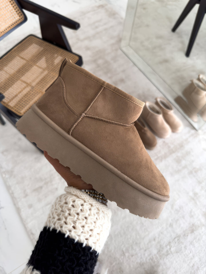 Jenny | Block Heel with Side Zipper Ankle Boots