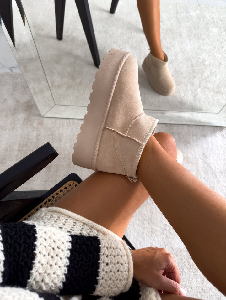 Jenny | Block Heel with Side Zipper Ankle Boots