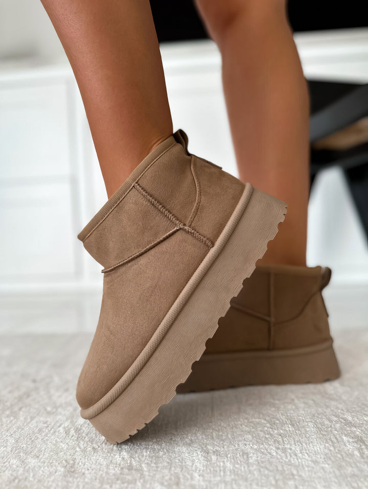 Jenny | Block Heel with Side Zipper Ankle Boots