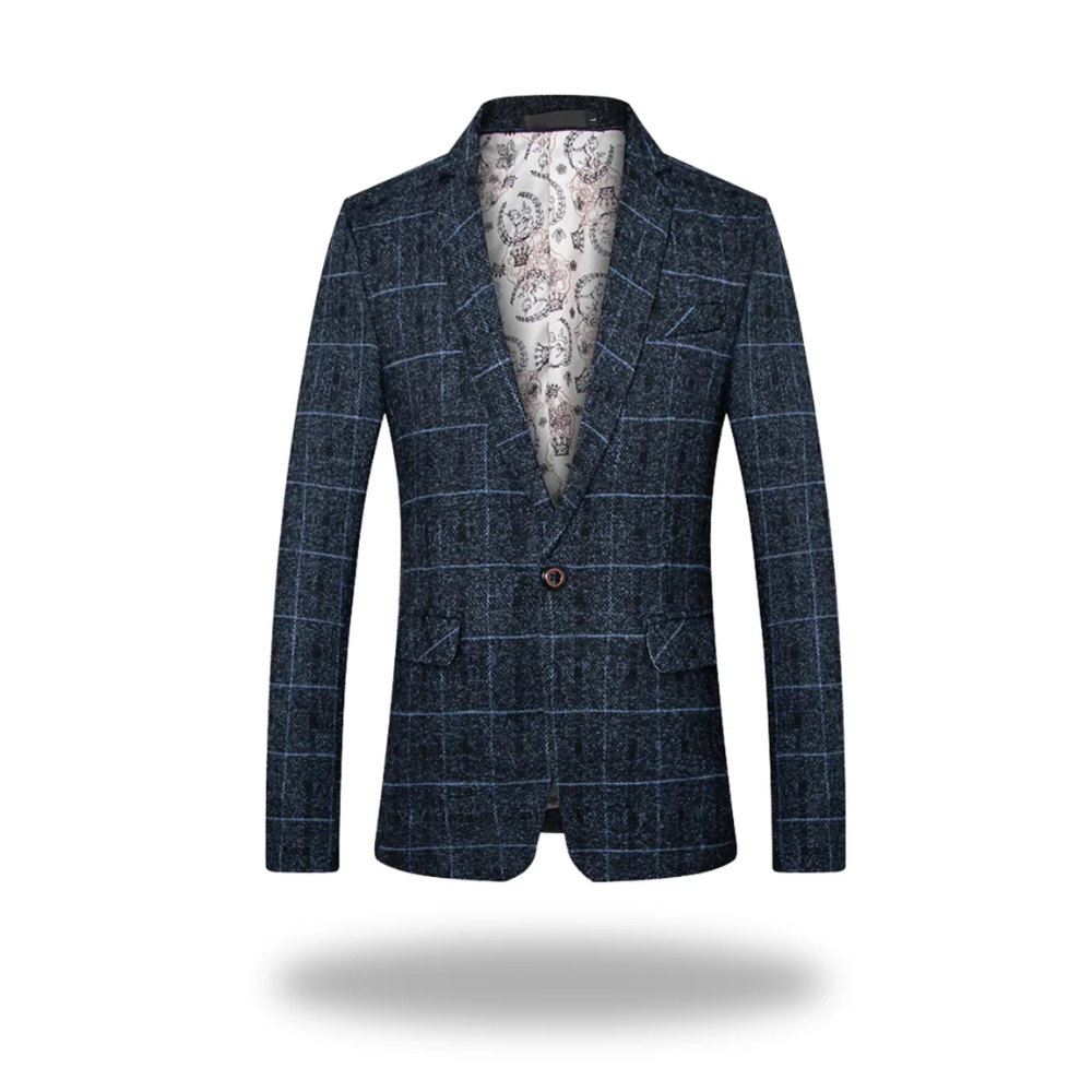 Marco | Cotton-Polyester Blend Tailored Fit Jacket