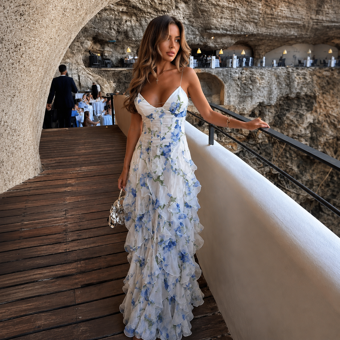 Lindsay | Floral Maxi Dress