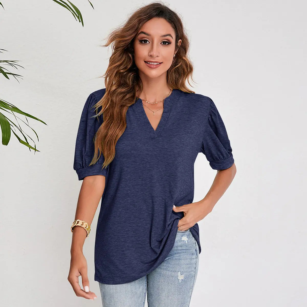 Lize V-Neck Blouse