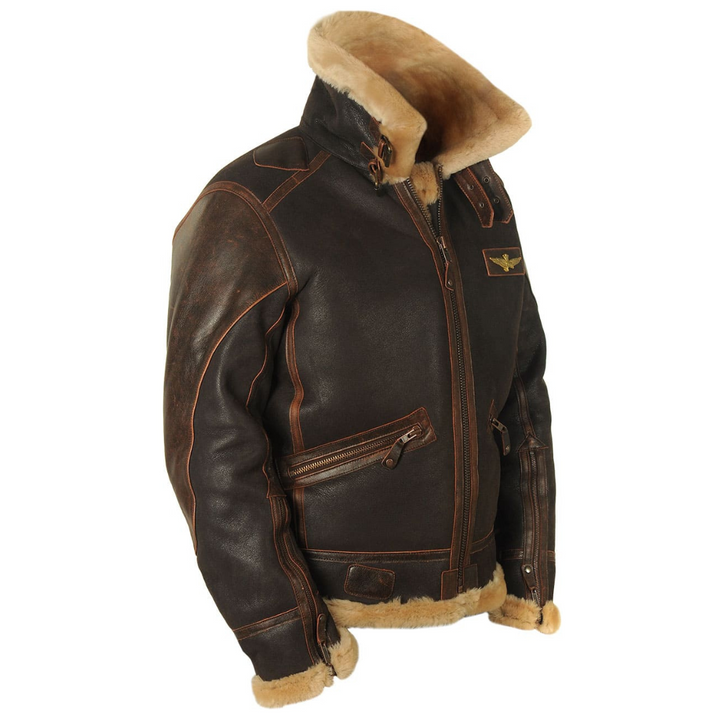 Gabriel | Full Zip Closure Raised Collar Design Long Sleeve Construction Jacket