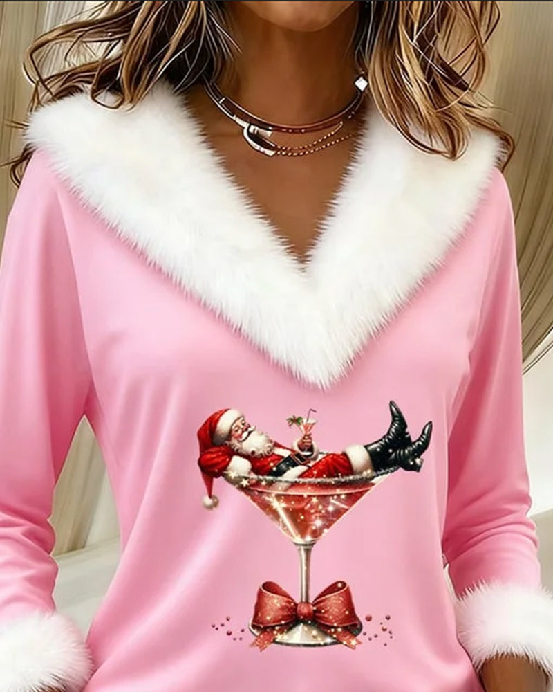 Christmas Shirt for Women | Festive Holiday Graphic Top