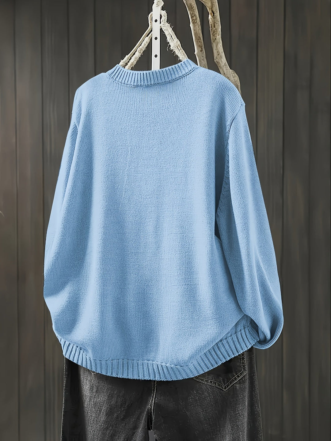 Sharon | Winter Colorful Button Knit Cardigan
