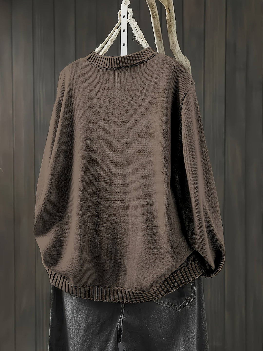 Sharon | Winter Colorful Button Knit Cardigan