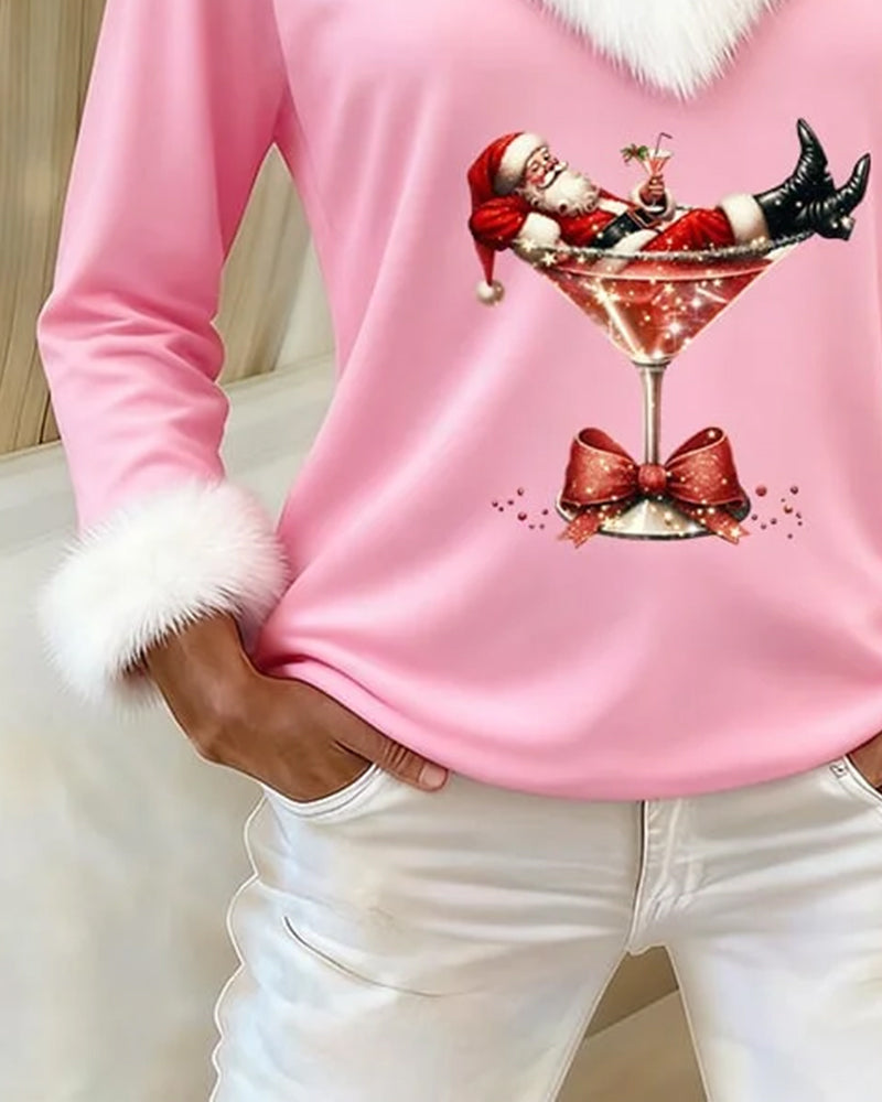 Christmas Shirt for Women | Festive Holiday Graphic Top