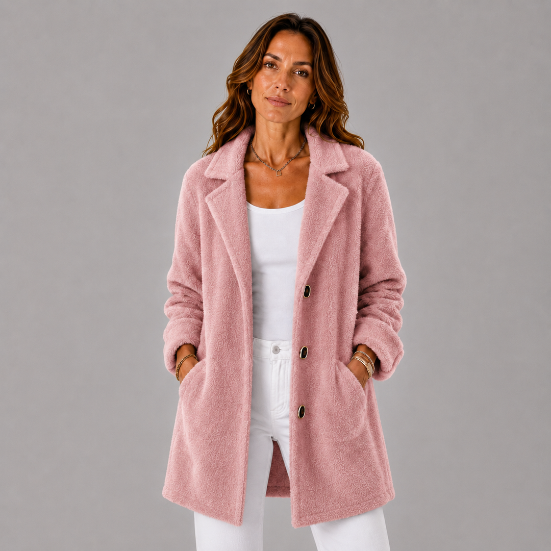 Elara | Winter Cashmere Mid-Length Coat