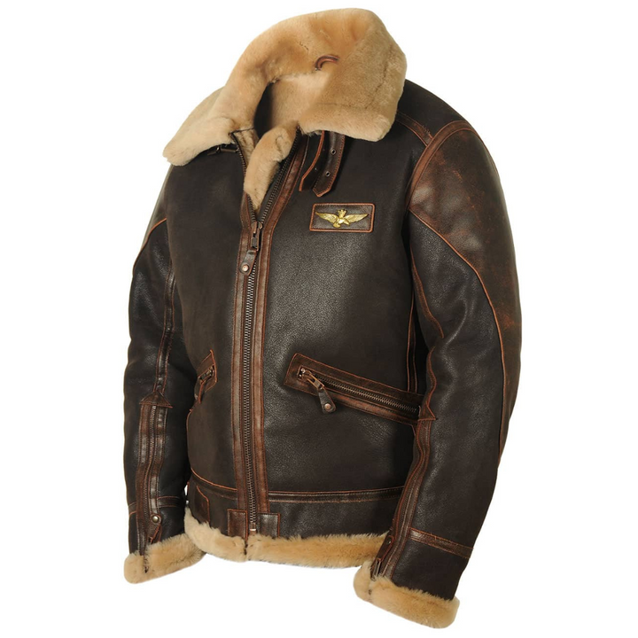 Gabriel | Full Zip Closure Raised Collar Design Long Sleeve Construction Jacket
