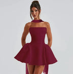 Rachel Back Zipper Dress