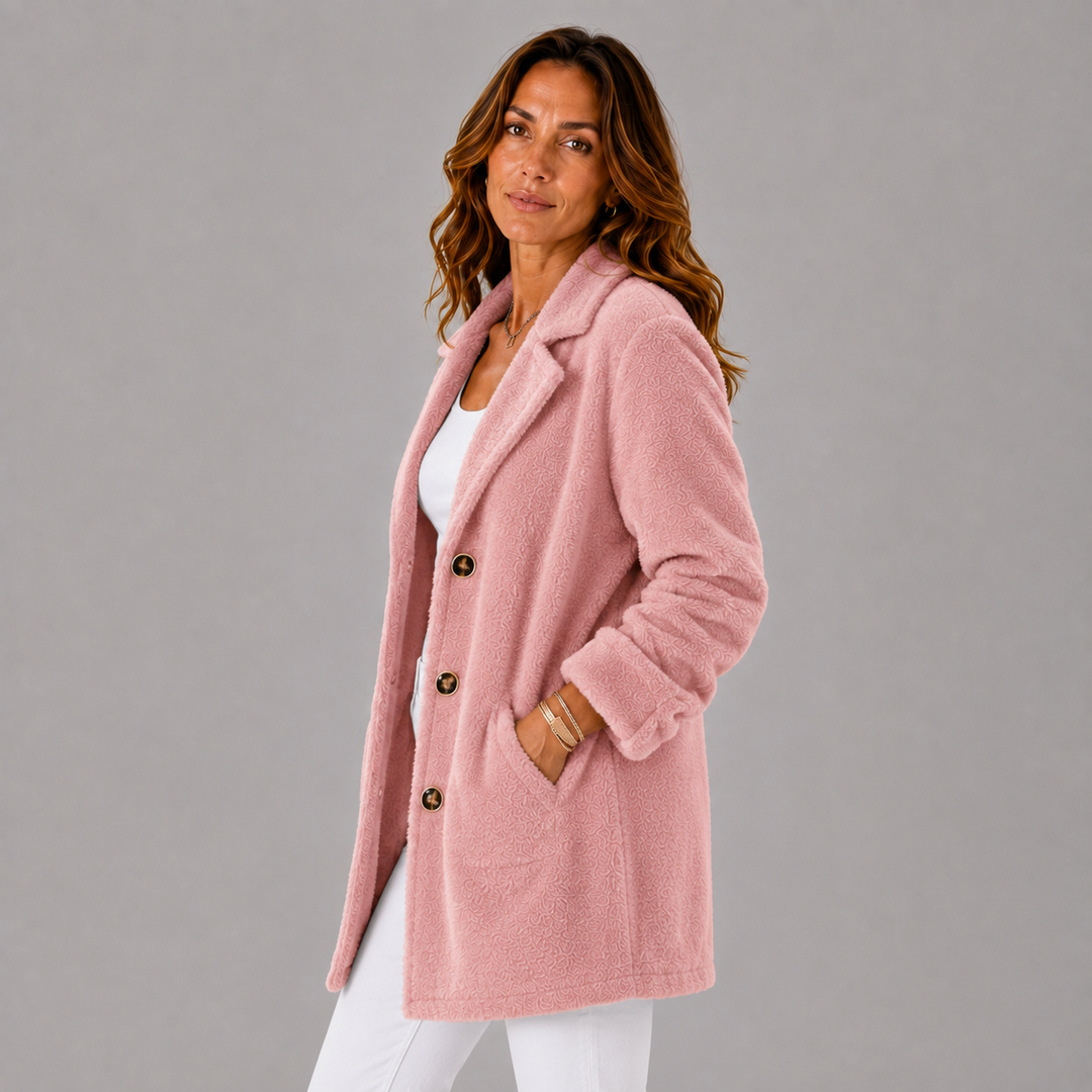 Elara | Winter Cashmere Mid-Length Coat