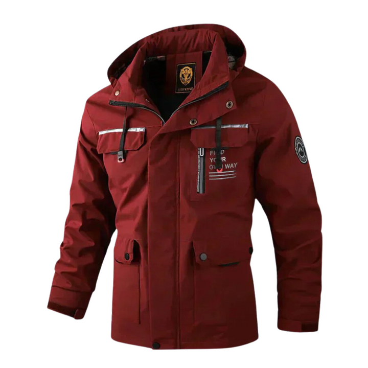 Jasper | Winter Hooded Design Front Zip Jacket