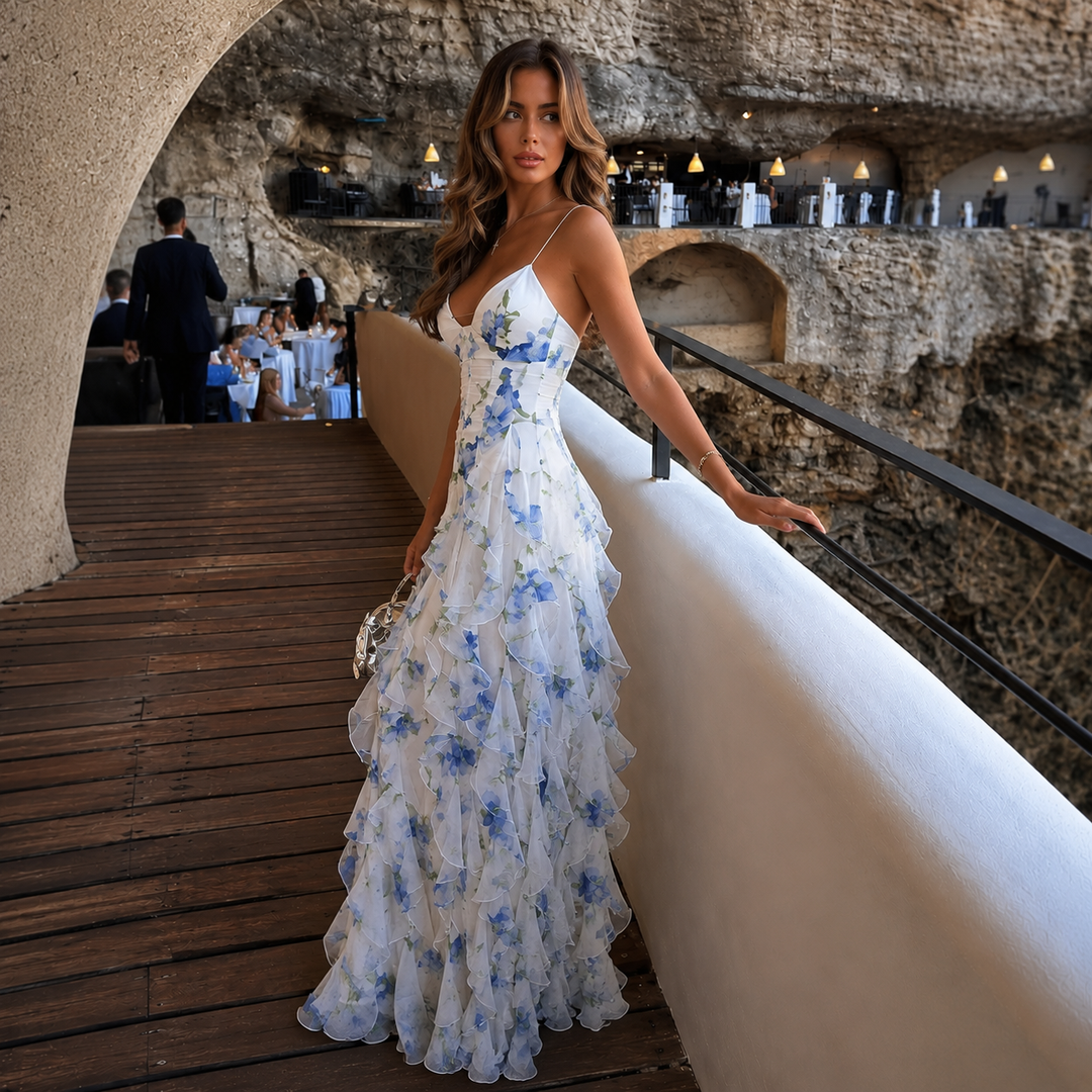 Lindsay | Floral Maxi Dress