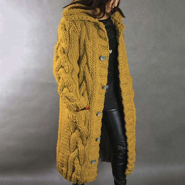 Sara | Elegant Cosy With Tummy Coverage Coat