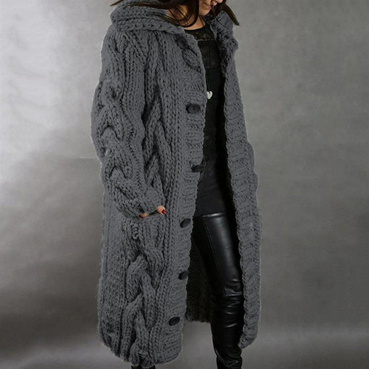 Sara | Elegant Cosy With Tummy Coverage Coat