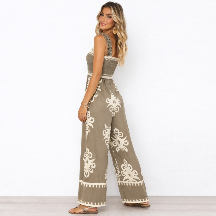 Amara | Boho Wide-Leg Jumpsuit