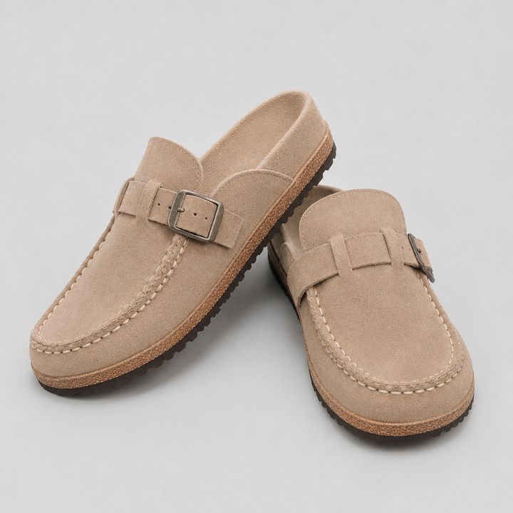 Nova | Orthopedic Buckle Platform Clogs