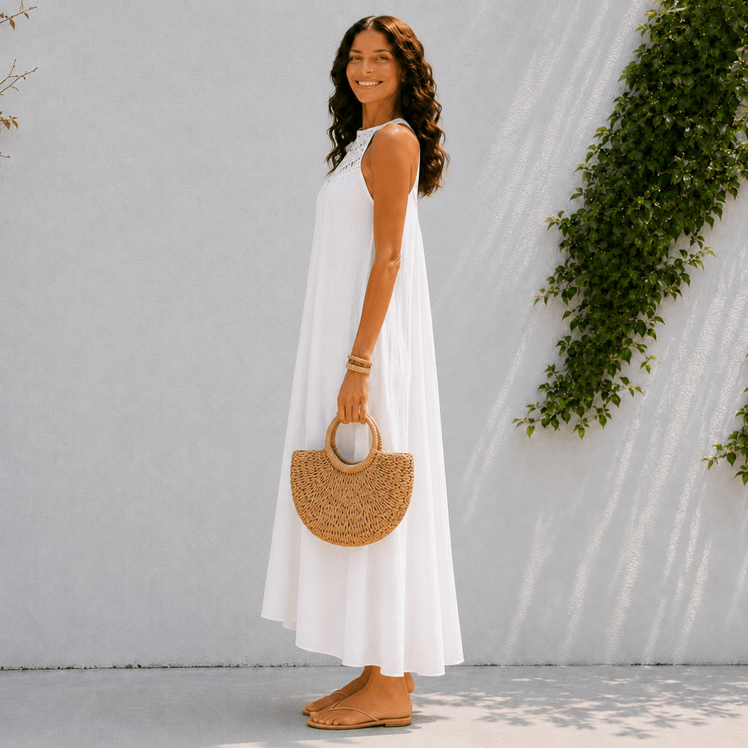 Noira | Elegant Halter Maxi Dress
