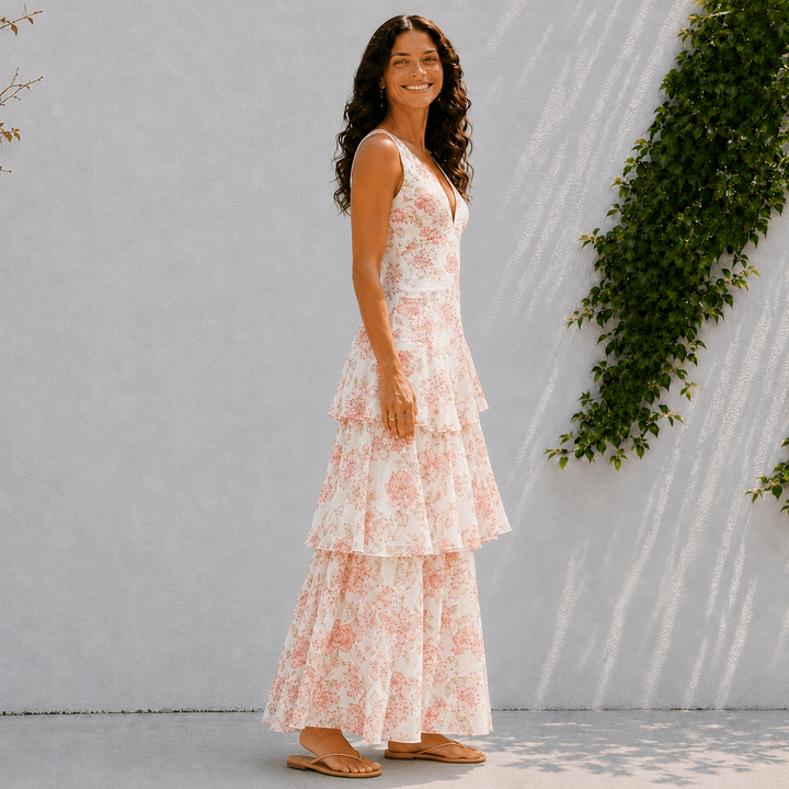 Eliana | Floral Summer Maxi Dress