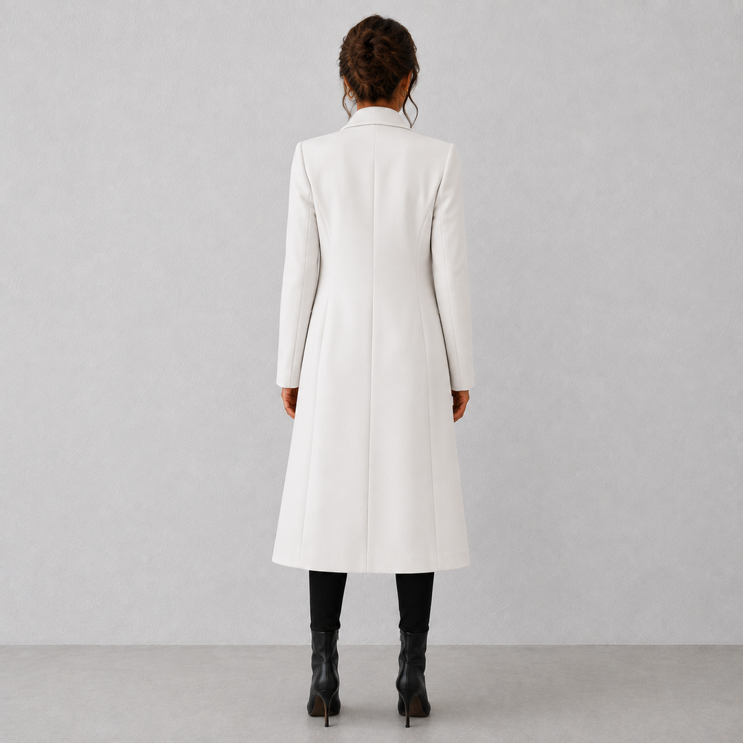 Amelia | Elegant Mid-Length Wool Coat