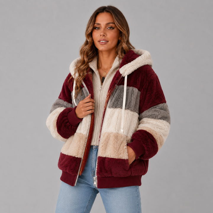 Ruby | Winter Sherpa Zip-Up Jacket