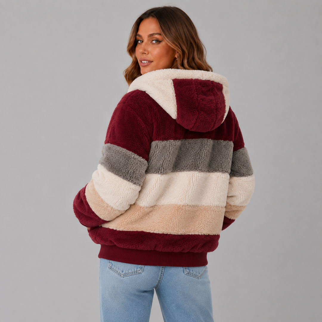Ruby | Winter Sherpa Zip-Up Jacket