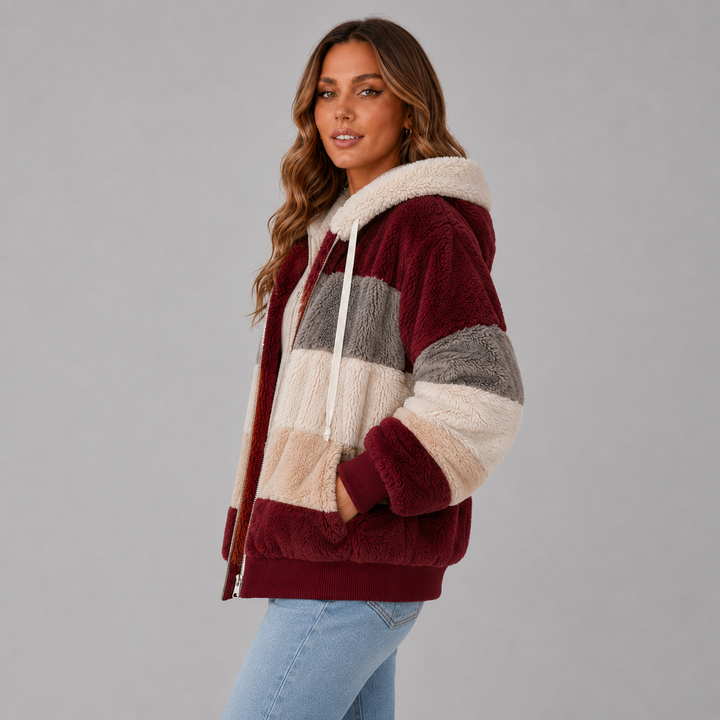 Ruby | Winter Sherpa Zip-Up Jacket