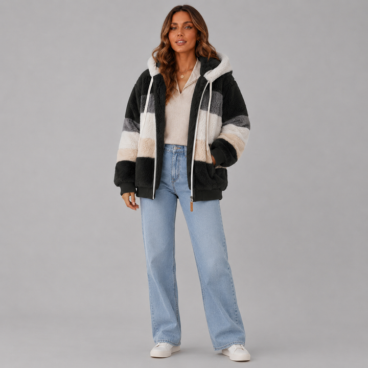 Ruby | Winter Sherpa Zip-Up Jacket