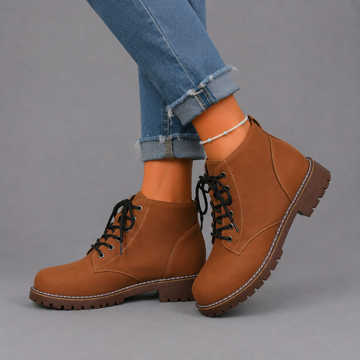 Lola | Lace-Up Ankle Winter Boots