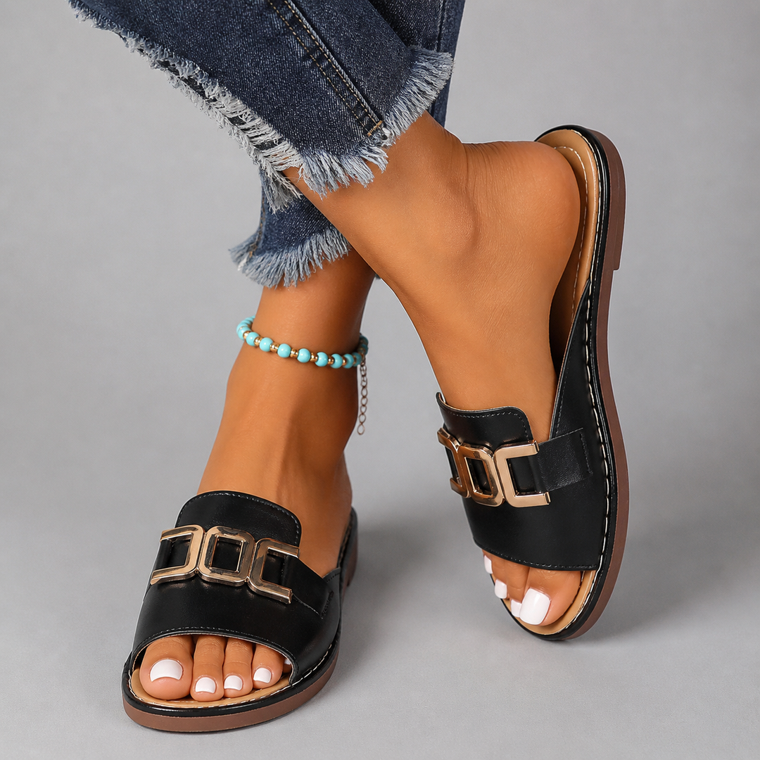Elara | Chic Buckle Comfort Sandals