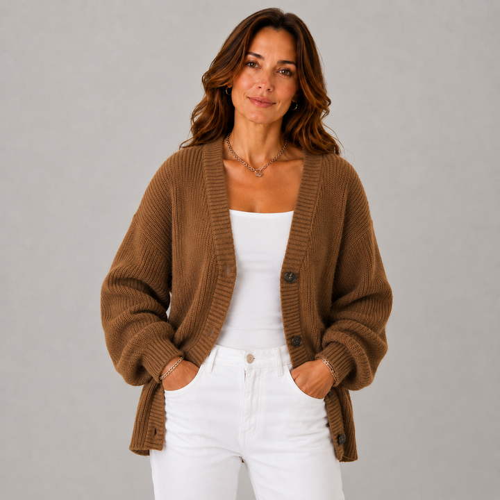 Sienna | Relaxed Chunky Knit Cardigan