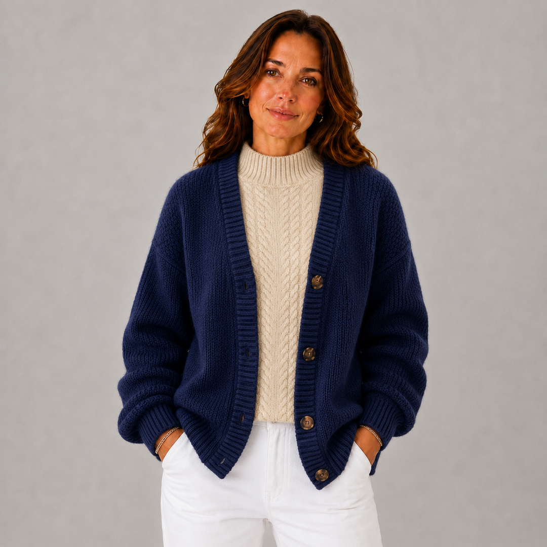 Sienna | Relaxed Chunky Knit Cardigan