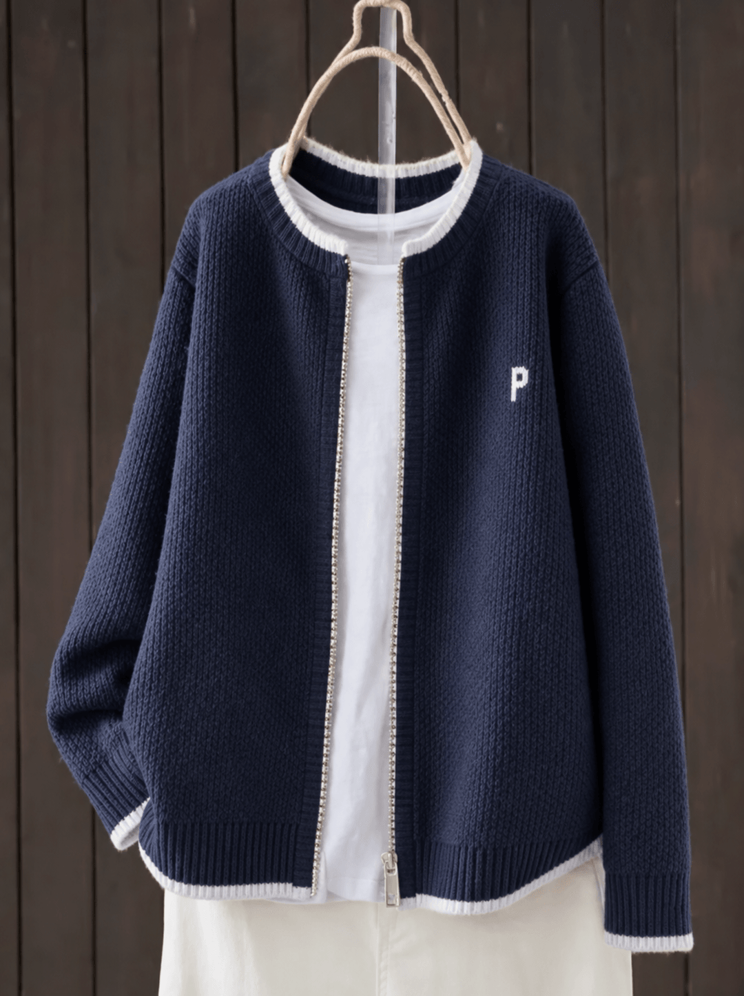 Mayfield | Warm Oversized Button-Front Cashmere Sweater