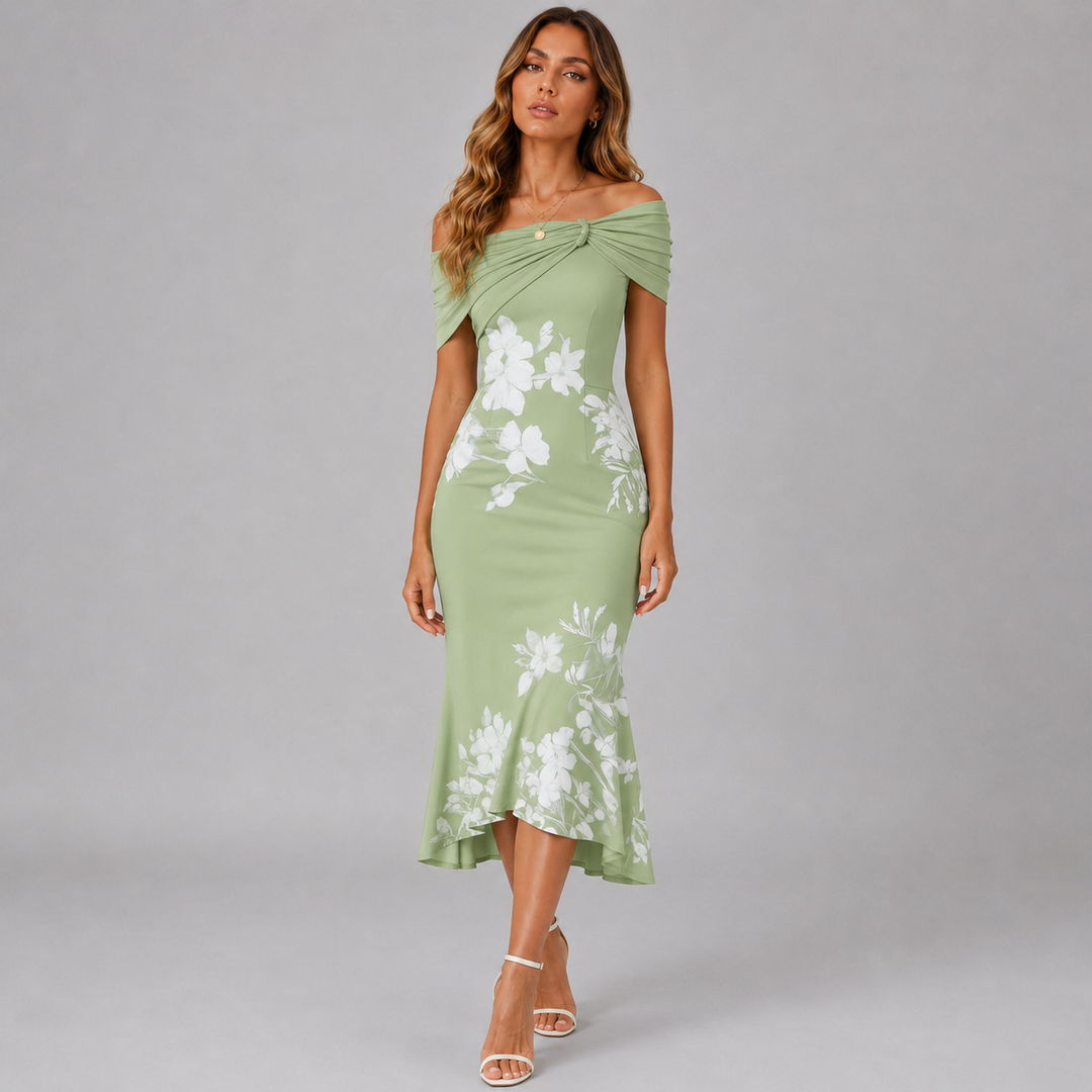 Isabella | Elegant Midi Dress
