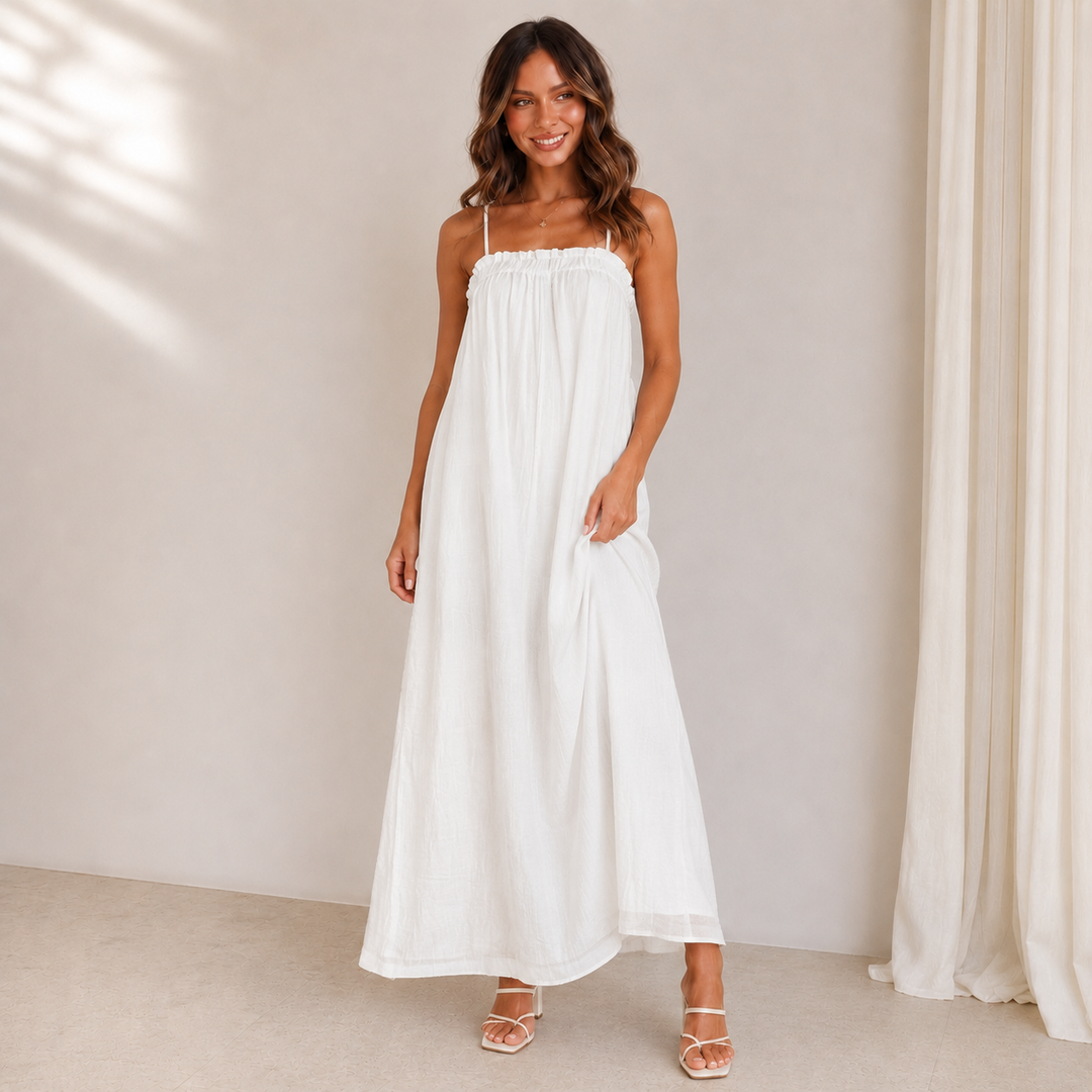 Luna | Women's Sleeveless Wide Leg Jumpsuit