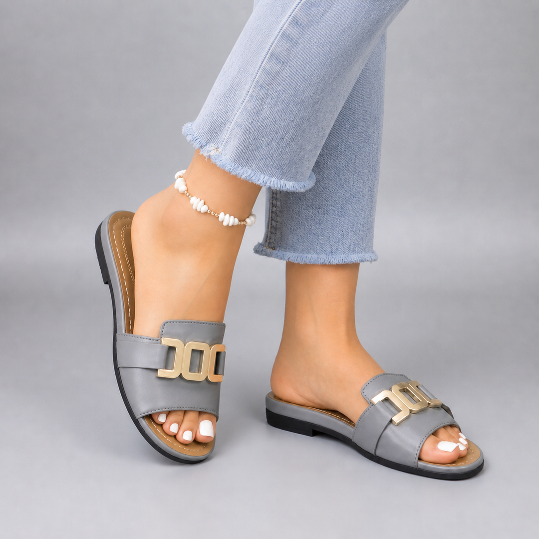 Elara | Chic Buckle Comfort Sandals