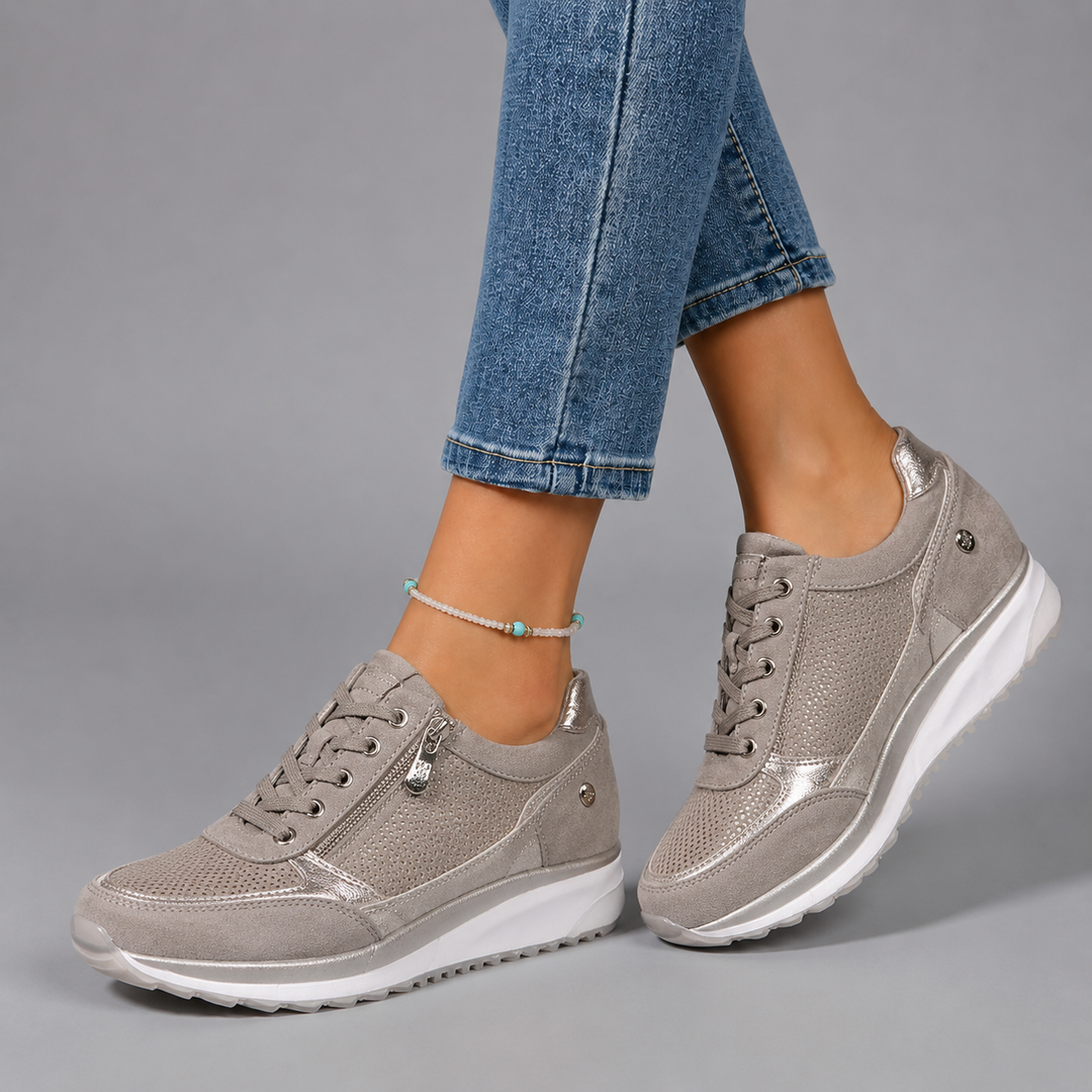 Fiona | Zip-Up Orthopedic Sneakers