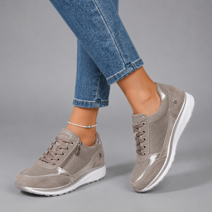 Fiona | Zip-Up Orthopedic Sneakers