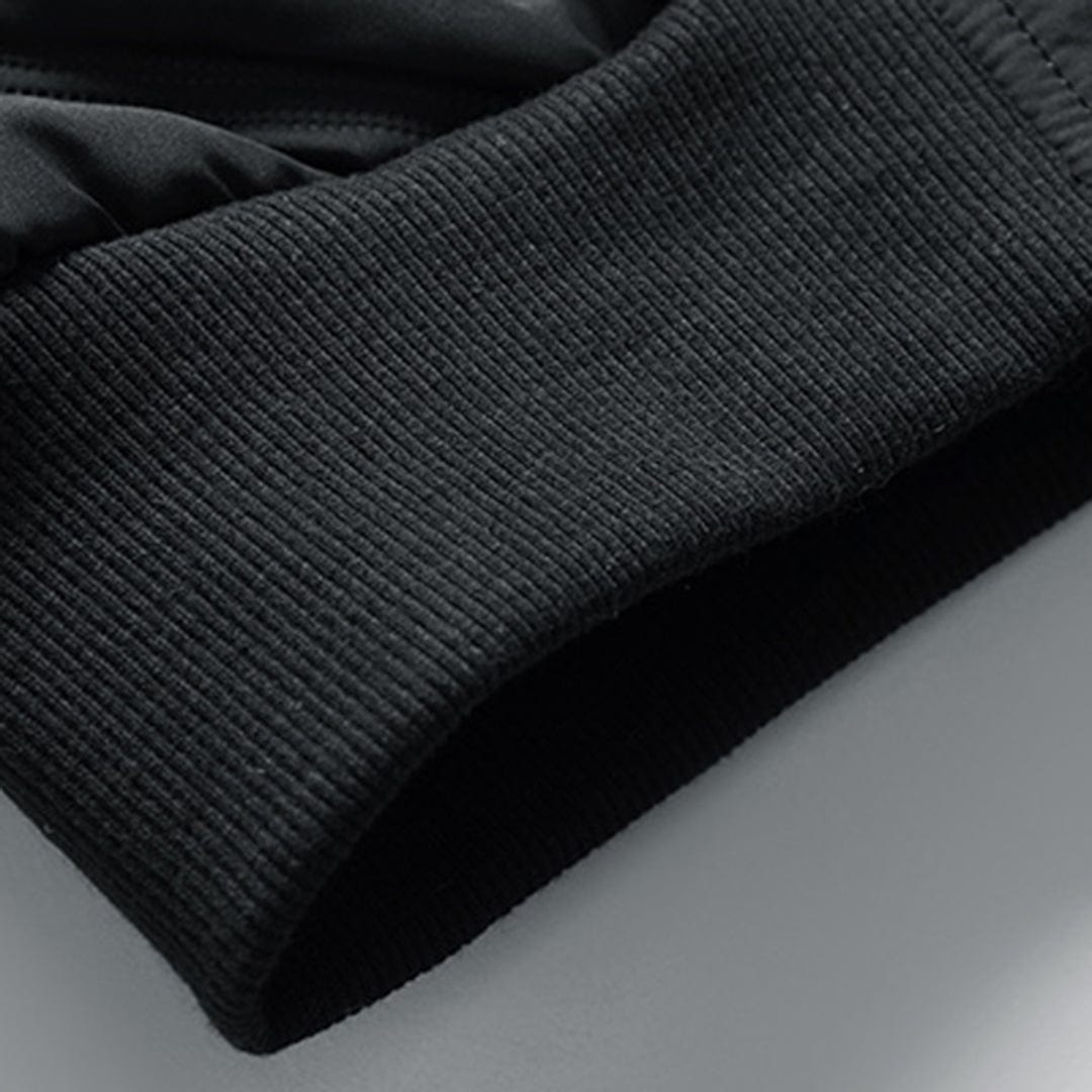 Theo | Quilted Stand Collar Design Full Zip Front Puffer Jacket