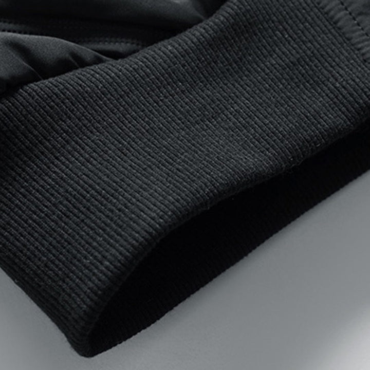 Theo | Quilted Stand Collar Design Full Zip Front Puffer Jacket