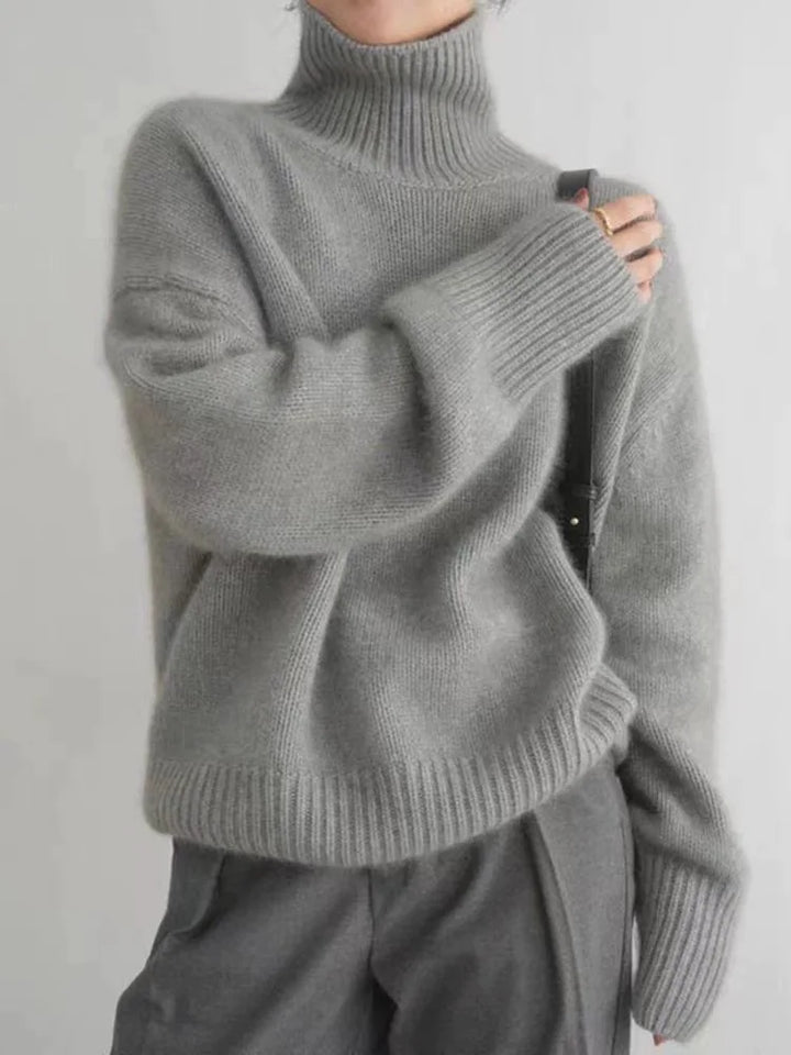 Karen | Winter Soft Knit Turtleneck Sweater
