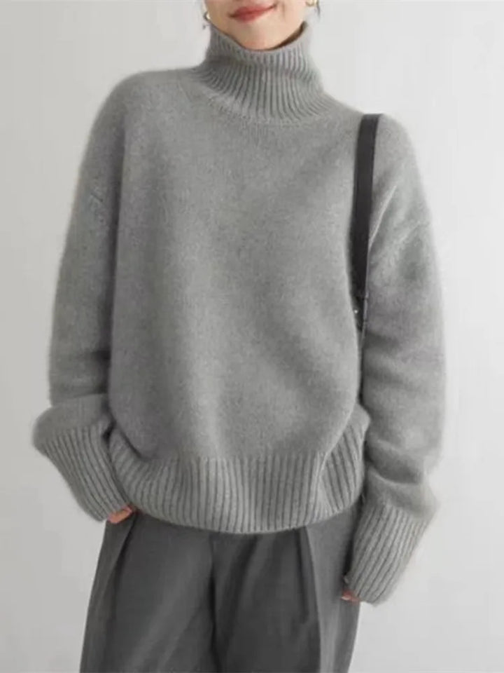 Karen | Winter Soft Knit Turtleneck Sweater