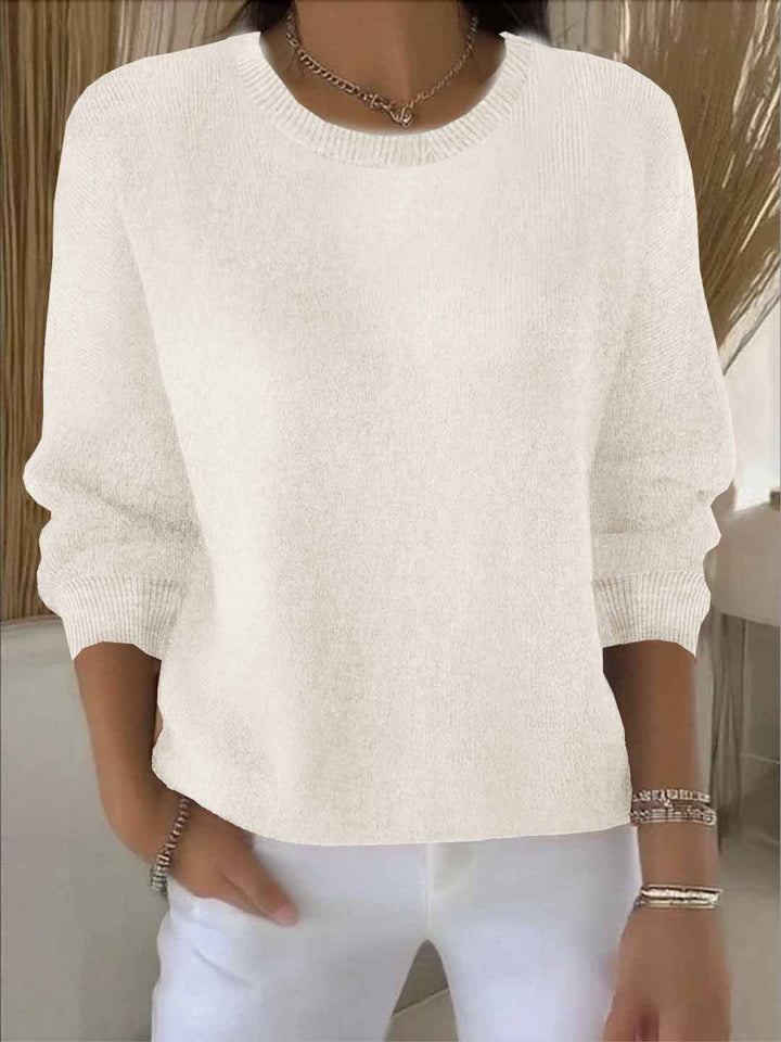 Long Sleeves Everyday Silhouette Sweater