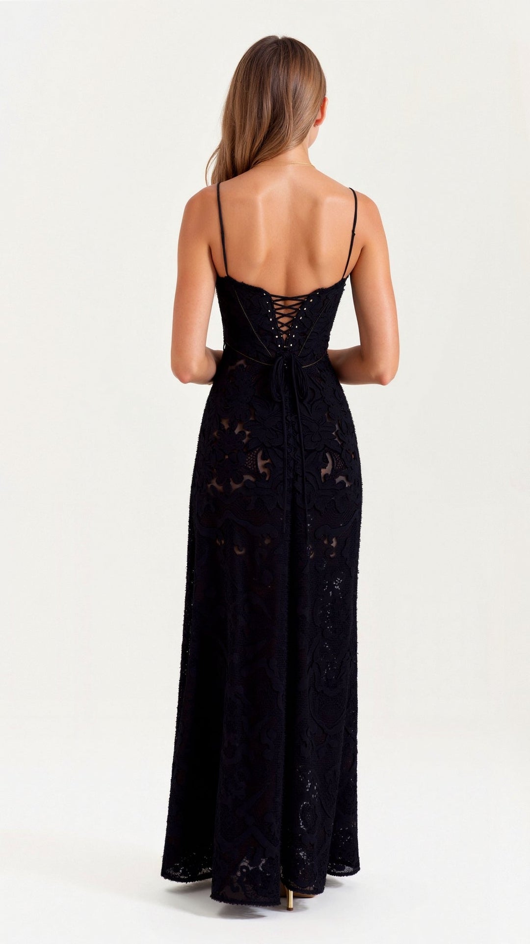 Lauren | Wedding Guest Bustier Maxi Dress